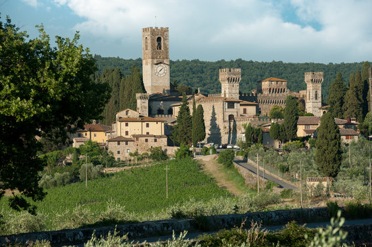 The historic abbey of Passignano