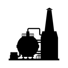 Oil pump silhouette