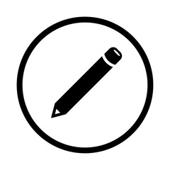  Pencil icon - vector iconic design