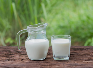 Glass of milk