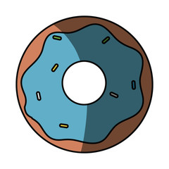 Delicious donut dessert