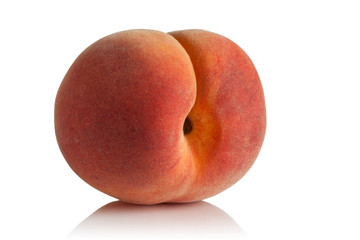 ripe and juicy peach