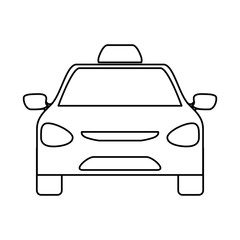 Obraz premium Taxi cab service