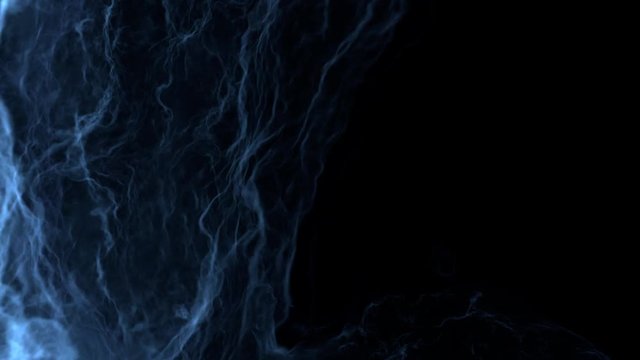 Fly through elementary particle / fly through fractal matter (with alpha channel). Good effect for ids, packshots, logos, ready for compositing. Separated on pure black background.