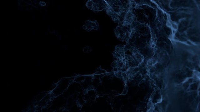 Fly through elementary particle / fly through fractal matter (with alpha channel). Good effect for ids, packshots, logos, ready for compositing. Separated on pure black background.