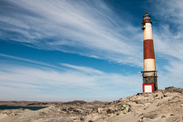 Lighthouse at Diaz Point, Luderitz, Namibia