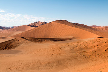 Fototapeta na wymiar Amazing desert landscape in Sossusvlei, Namibia