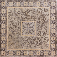 Abstract geometric pattern, ceramic tile