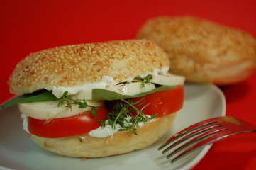 Mozzarella Bagel