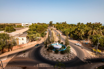 Banjul is the capital of the Gambia, West Africa