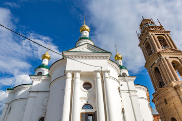 UGLICH, RUSSIA - JUNE 17, 2017: Exterior of the Church of the Theodorovskaya icon of the Mother of...
