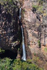Fototapeta na wymiar Big waterfall