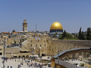 The View of Jerusalem Old City 