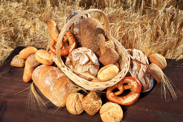 leckeres brotsortiment