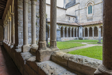 Patio of Monastery in saint-Emilion