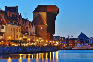 Old town of Gdansk.