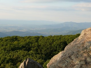 Blueridge Mountains Skyline Drive VA USA