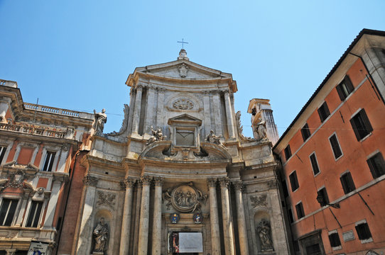 Roma, la chiesa di San Marcello al Corso
