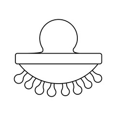 Body massager cartoon