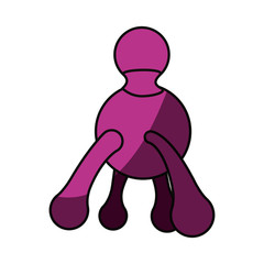 Body massager cartoon