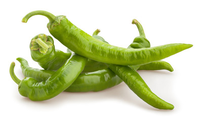green chili peppers