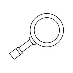 Magnifying glass symbol