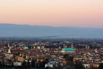 Fototapeta na wymiar View of Vicenza