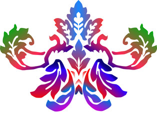 Colour Ornament Art Vector