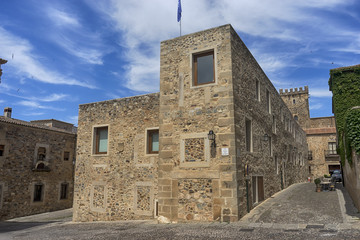 ciudades medievales de España, Cáceres en la comunidad de Extremadura