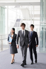 portrait of asian businessteam in office