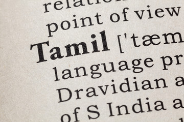 definition of Tamil