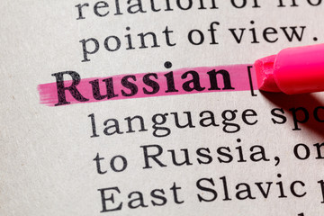 definition of Russian