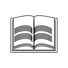 isolated study book icon vector illustration graphic design