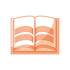 isolated study book icon vector illustration graphic design