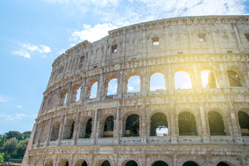 Naklejka premium Colosseum in Rome, Italy