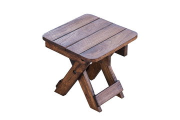 Woodenl folding chair.