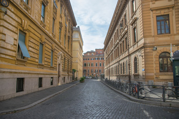 Obraz premium Cozy street in Rome, Italy