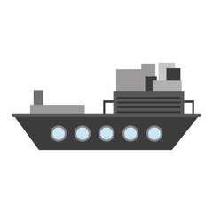 cargo ship icon image