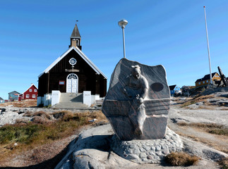 The Zion Church (Zions Kirke) in Ilulissat, Greenland
