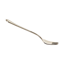 Desert fork isolated on white background