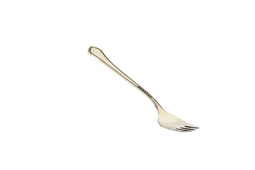 Desert fork isolated on white background