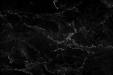 Black marble natural pattern for background, abstract natural marble black and white for design art work.