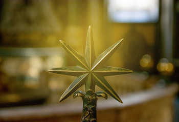 7 Point Star in a Roman Church