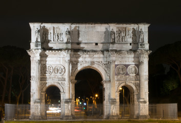 Fototapeta na wymiar Arco di Constantino in Rome, Italy
