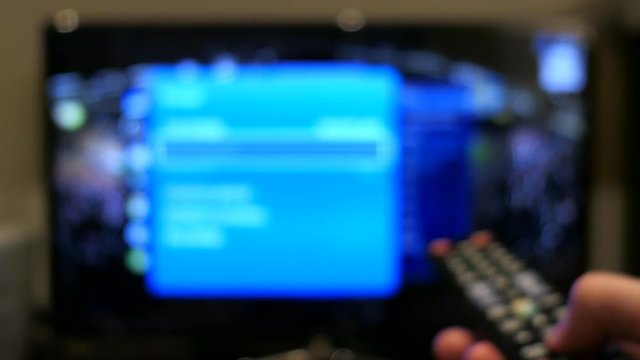 Changing TV Menu Settings With Remote Control