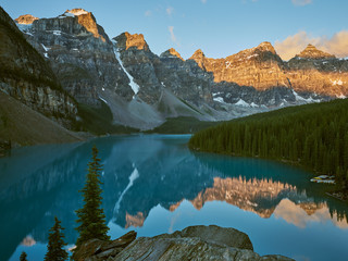 Moraine Lake at Sunrise