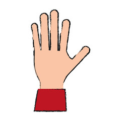 open hand icon image