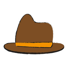 masculine hat icon image