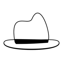 masculine hat icon image