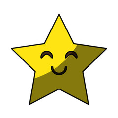 Cute star cartoon